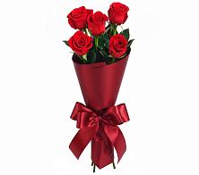 Букет 5 Красных роз Эдлесс Лав в Миатли