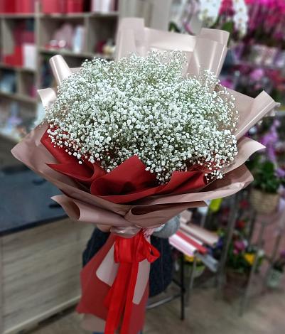 Букет цветов из: Гипсофила в Миатли