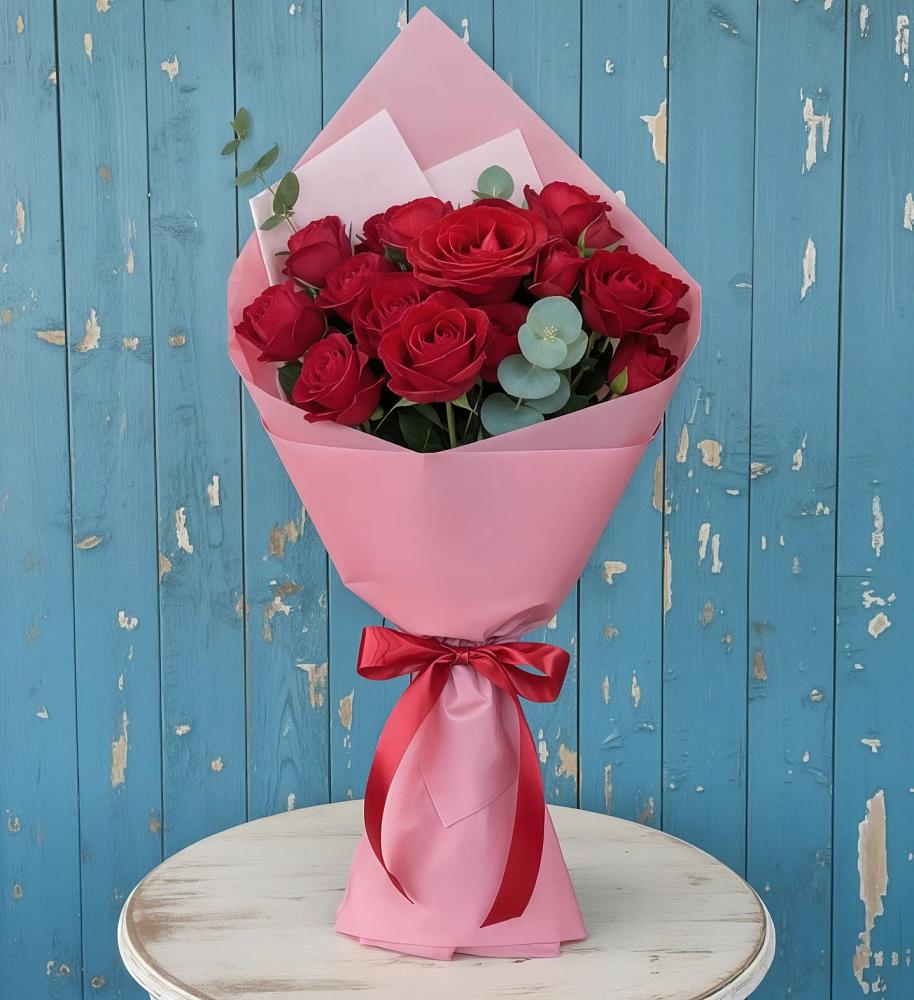 Букет цветов из: Розы в Миатли