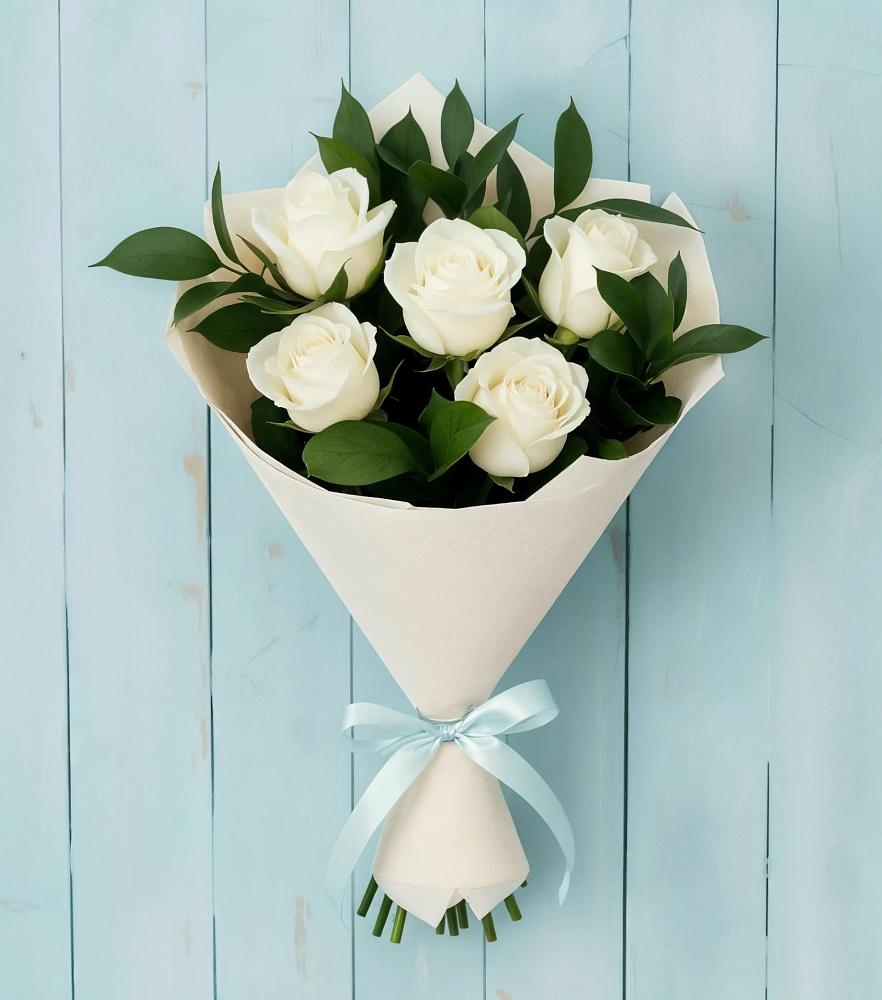 Букет цветов из: Розы в Миатли