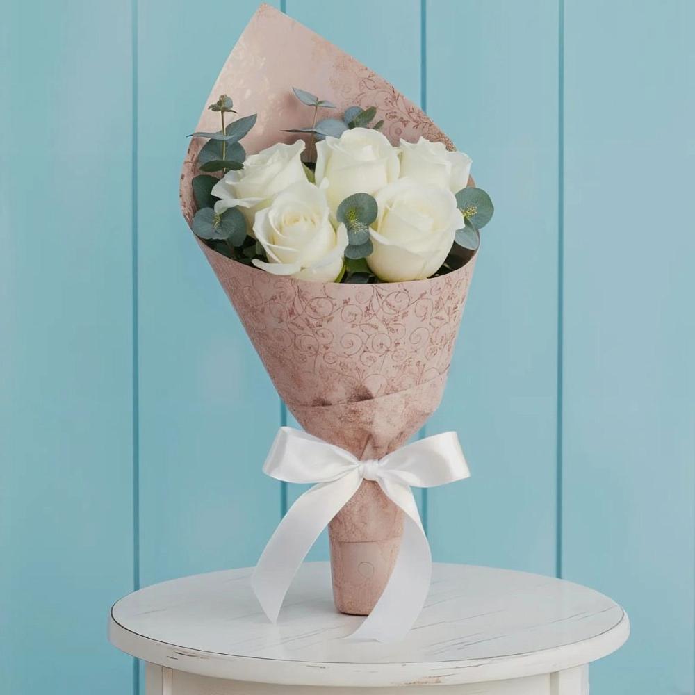 Букет цветов из: Розы в Миатли