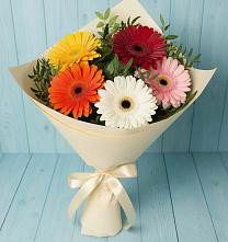 Букет цветов из:  Герберы в Миатли