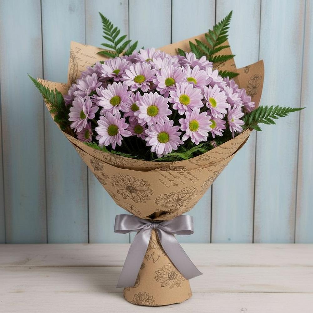 Букет цветов из: Хризантемы в Миатли