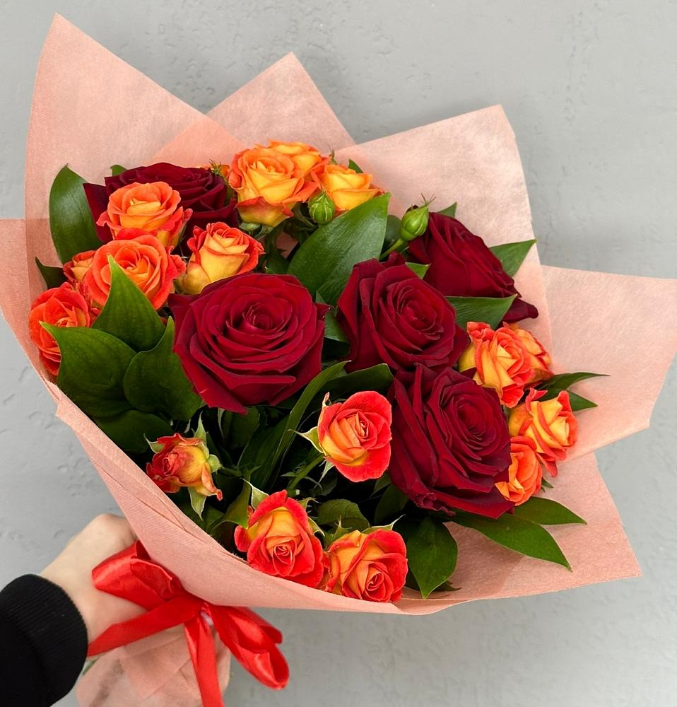 Букет Любовь и восторг в Миатли