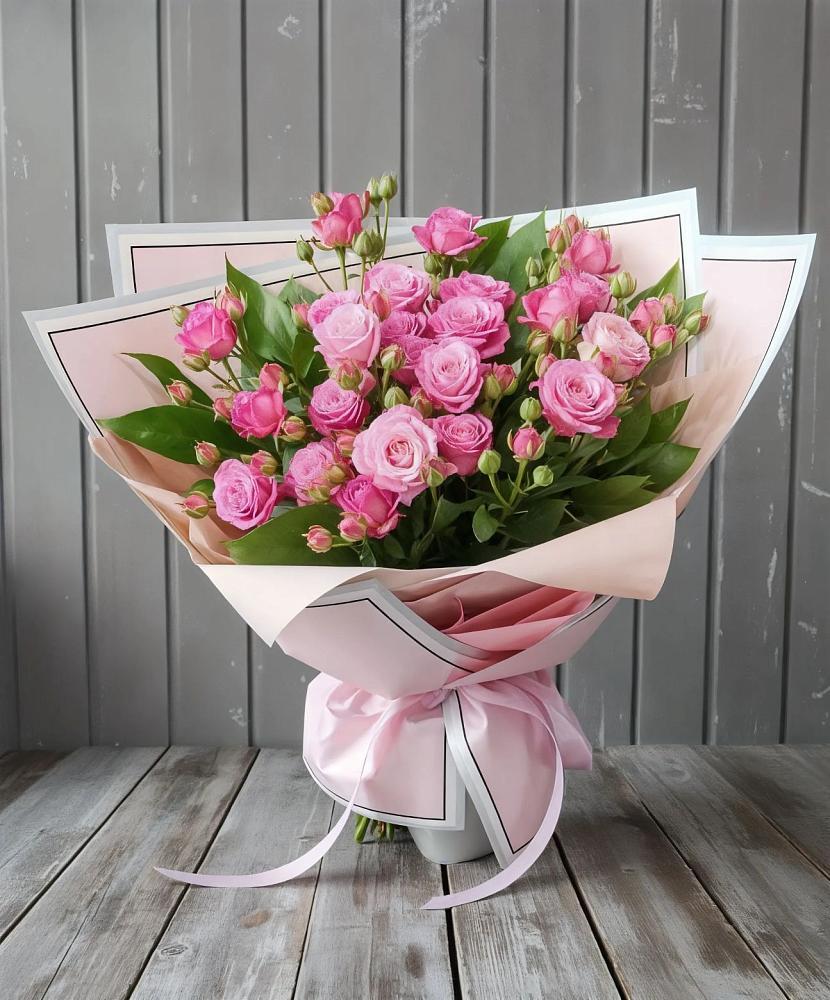 Букет Розовый кустик в Миатли