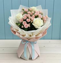 Букет цветов из:  Розы в Миатли