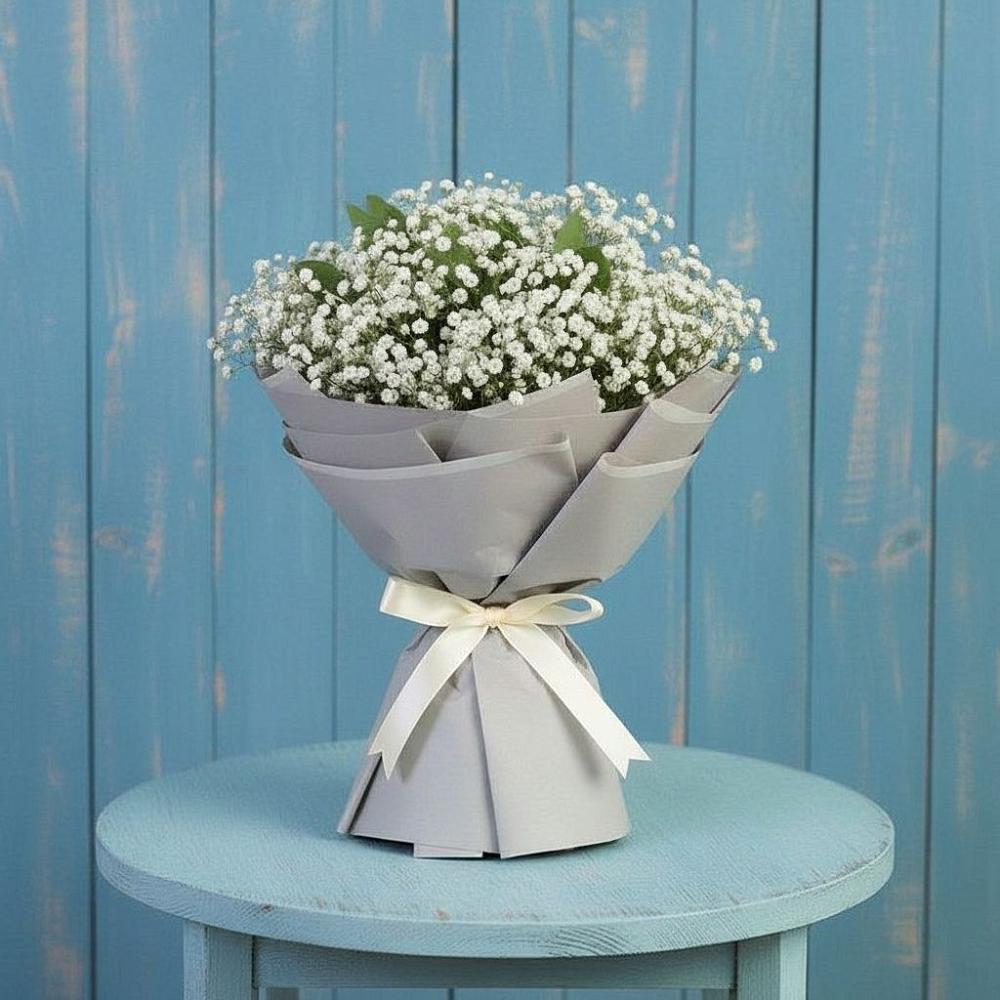 Букет цветов из: Гипсофила в Миатли