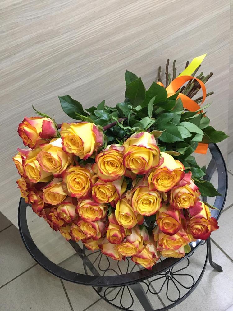 Букет Желтые розы в Миатли