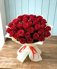 Букет 29 Красных роз в Миатли