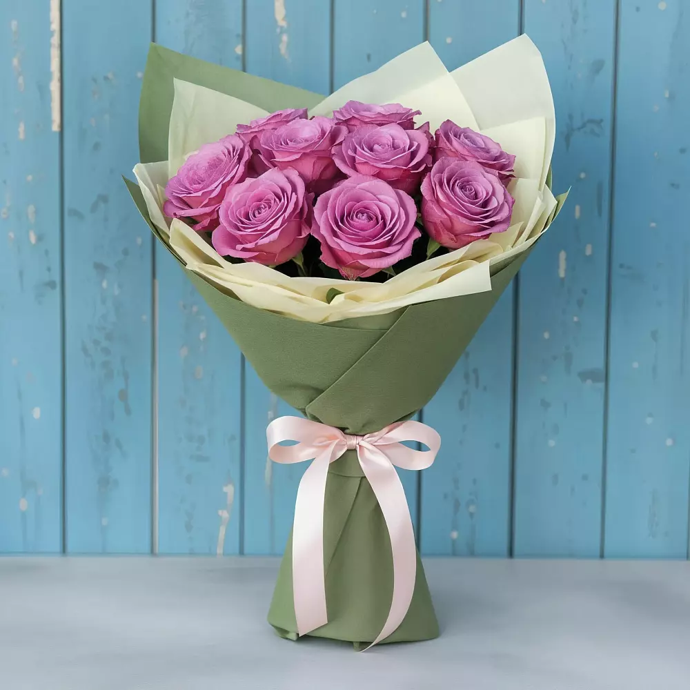 Букет Розы Фёрст Леди в Миатли