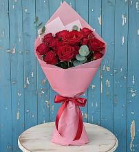 Букет цветов из:  Розы в Миатли