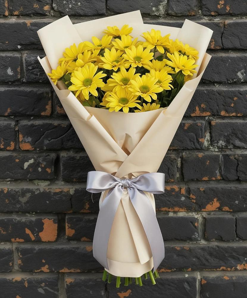 Букет цветов из: Хризантемы в Миатли