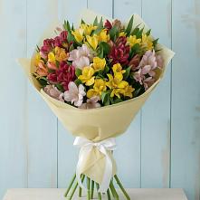 Букет цветов из:  Альстромерии #REPLACE_PRED# Миатли