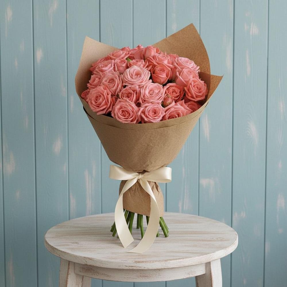 Букет цветов из: Розы в Миатли