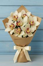 Букет цветов из:  Орхидеи и Розы в Миатли