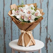 Букет цветов из:  Орхидеи и Розы в Миатли